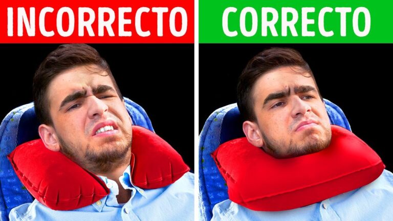 Descubre cómo se utiliza el cómodo cojín de viaje para disfrutar de un descanso perfecto