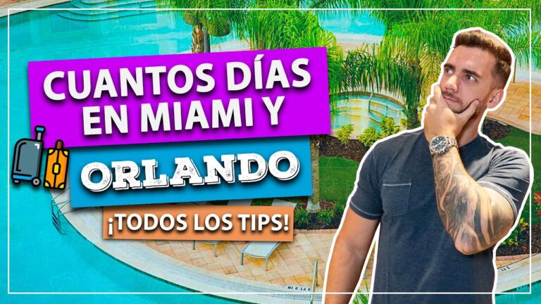 Descubre los secretos para organizar un increíble viaje a Miami y Orlando