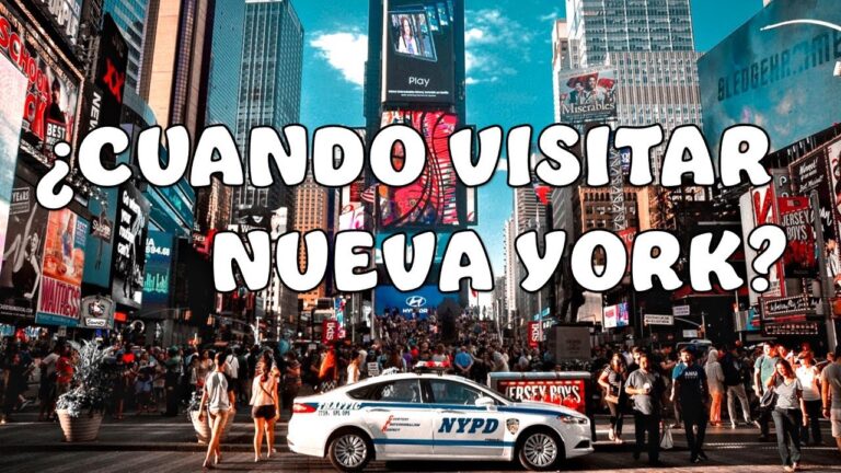 Descubre las mejores fechas para viajar a Nueva York