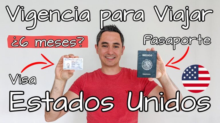 ¿Cuánto dura la validez del pasaporte para viajar a USA?