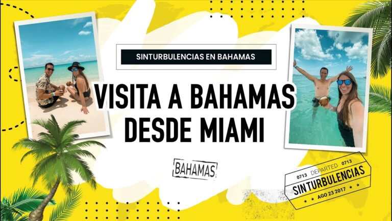 Increíble travesía de Miami a Bahamas en barco: descubre una ruta única llena de aventura