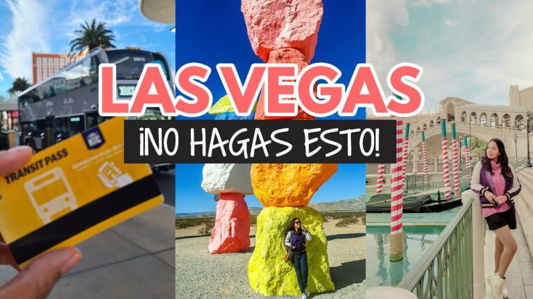 Descubre el momento idóneo para explorar Las Vegas.