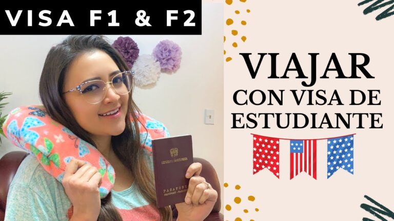 ¡Descubre si es posible viajar fuera de Estados Unidos con visa F1!